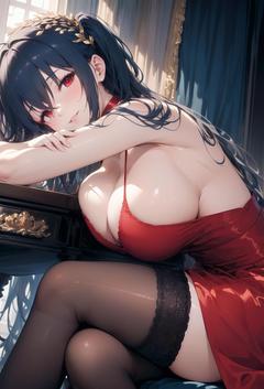 色影(给妈妈拍艺术照)